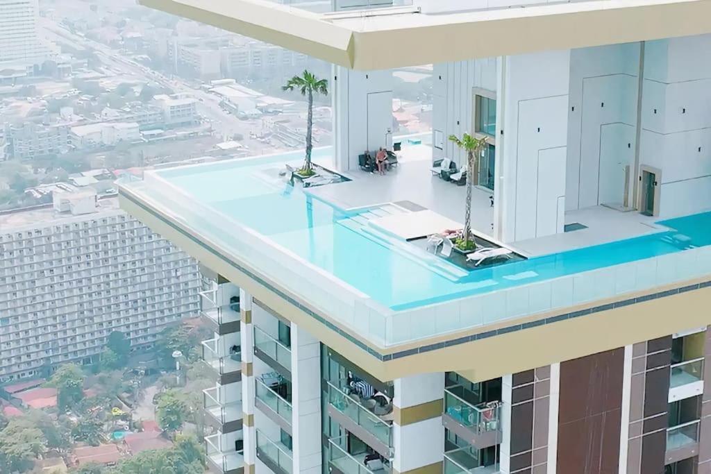 Sea View 5 Star Facilities Luxury Stay At Pattaya Praia de Jomtien Exterior foto