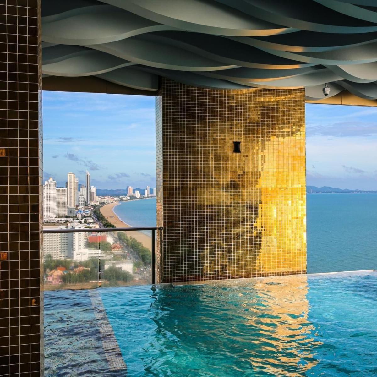 Sea View 5 Star Facilities Luxury Stay At Pattaya Praia de Jomtien Exterior foto